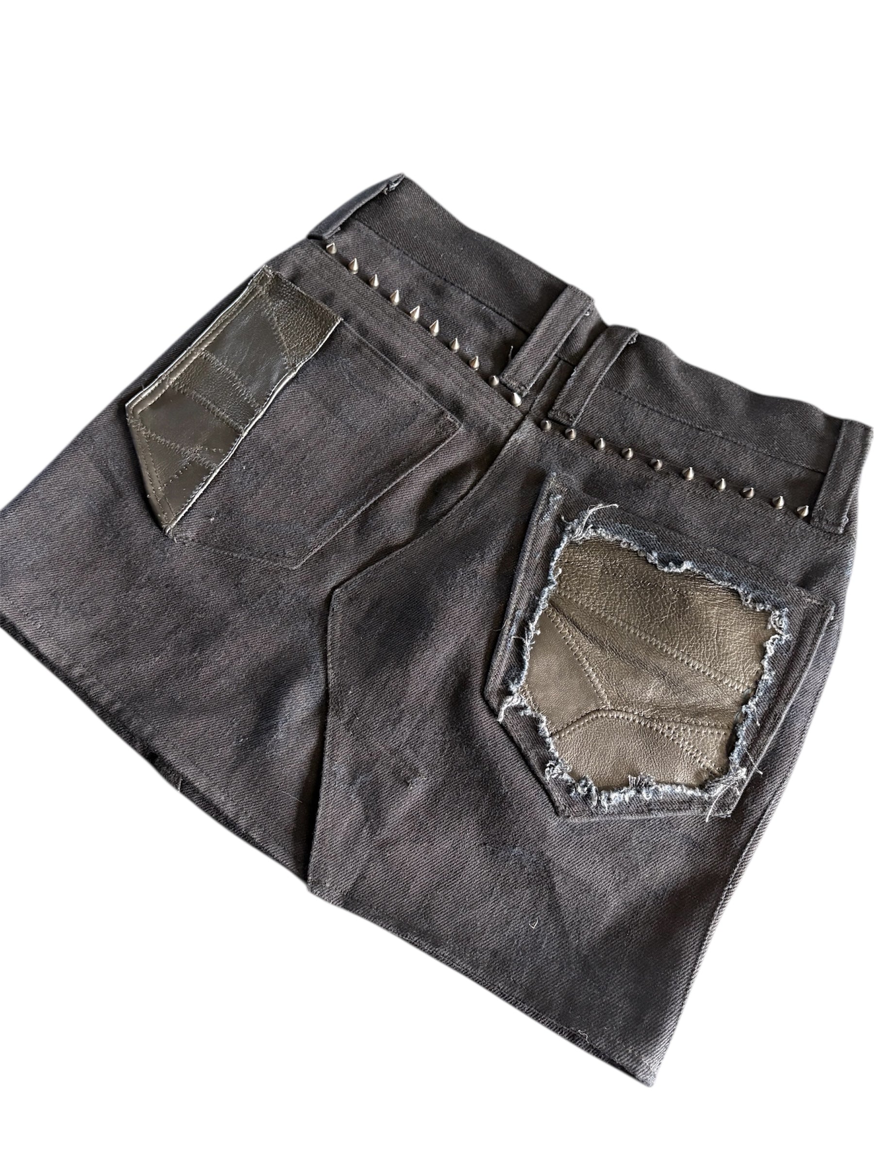 Women's Studded Mini Skirt